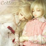 Cotton Bears -strawberry drop-